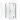 Diamond Shower enclosure | 110x100 cm Matte black Clear with matt strip Pivot door Rectangle CDB224611313MB