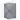 Grey glass shower enclosure with metal accents, modern design, perfect for stylish bathrooms.