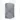 Grey corner shower cabin with frosted glass, black details and modern design, ideal for a stylish bathroom.