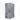 Grey shower enclosure with black hinges and handle, modern style, ideal for a stylish bathroom upgrade.
