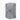 Modern glass shower enclosure with black metal details, compact design for a stylish bathroom.