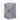 Matte grey corner shower cabin with clear glass, aluminium profiles and black accents; ideal for a modern bathroom.