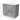 Modulo Slim Vanity units with basin | 80 cm Light grey concrete Flat front Ceramic 2 Stacked drawers BMW37-00543
