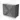 Modulo Slim Vanity units with basin | 80 cm Dark grey concrete Flat front Ceramic 2 Stacked drawers BMW37-00544
