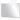 Rectangular wall mirror with minimalist design, clear glass and aluminium edge, perfect for a modern bathroom style.