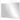 Rectangular wall mirror with silver edge, ideal for modern bathrooms. Minimalist design, high-quality glass.