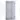 Glass shower door with frosted silver profile and sliding system, ideal for modern bathrooms.