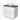 White bathroom unit with grey Basin worktop and oval countertop wash basin, modern design with two drawers for optimal bathroom storage.