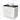 White bathroom unit with black Basin worktop and round basin worktop, modern design, ideal for stylish bathroom decor.