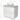 White bathroom unit with two drawers, wooden top and round basin; modern design for stylish bathrooms.