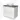 White bathroom unit with grey matte composite top and round countertop wash basin, ideal for a modern bathroom design.