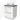 White bathroom unit with two drawers, grey worktop and round countertop wash basin, modern design, ideal for compact bathrooms.
