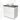 White bathroom unit with two drawers, grey worktop and round basin; modern design, ideal for stylish bathroom design.
