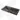 Dark natural stone basin, rectangular design with drain hole, ideal addition to a modern bathroom.