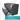 Anthracite-grey bathroom furniture set with two spacious, fully extendable soft-close drawers and sleek modern design.