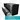 Modulo Plato Vanity units for countertop basin | 120 cm High-gloss black Flat front Black oak worktop 2 Stacked drawers BMK17-02746