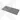 Grey ceramic bathroom shelf, rectangular design, ideal as a shelf or finishing touch in a modern bathroom.