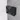 Diamond Shower enclosure | 110x80 cm Matte black Smoke glass Pivot door Rectangle CDB226508421MB