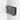 Matte black stainless steel corner wall connector for glass shower doors, modern bathroom accessory with sleek design.