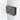 Matte black stainless steel corner wall connector for glass shower doors, modern bathroom accessory with sleek design.