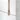Shower screen detail with copper stabilising bar, clear glass and modern design for stylish bathroom layout.