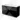 Modulo Vanity units with basin | 120 cm High-gloss black Handle-less front Solid surface 2 Stacked drawers BMW17-03325