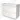 White bathroom unit, rectangular design with two drawers, sleek and modern, made of high-quality materials.