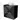 Black bathroom furniture set with two drawers, sleek design and a white ceramic countertop wash basin, perfect for modern bathrooms.