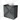 Modulo Plato Vanity units for countertop basin | 80 cm Dark grey Handle-less front High-gloss black worktop 2 stacked drawers under each other BMK13-00202