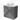 Modulo Plato Vanity units for countertop basin | 80 cm Dark grey concrete Flat front High-gloss white worktop 2 stacked drawers under each other BMK13-00437