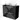 Modulo Plato Vanity units for countertop basin | 100 cm Matte black Flat front High-gloss black worktop 2 stacked drawers under each other BMK13-00454