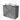 Modulo Plato Vanity units for countertop basin | 100 cm Mid grey Slat front Dark grey concrete worktop 2 stacked drawers under each other BMK13-00518
