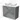 Modulo Plato Vanity units for countertop basin | 100 cm Mid grey Handle-less front Matte white worktop 2 stacked drawers under each other BMK13-00522