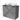 Modulo Plato Vanity units for countertop basin | 100 cm Mid grey Handle-less front Dark grey worktop 2 stacked drawers under each other BMK13-00523