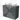 Modulo Plato Vanity units for countertop basin | 100 cm Dark grey Flat front Mid grey worktop 2 stacked drawers under each other BMK13-00618
