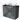 Modulo Plato Vanity units for countertop basin | 100 cm Dark grey Flat front High-gloss black worktop 2 stacked drawers under each other BMK13-00622