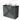 Modulo Plato Vanity units for countertop basin | 100 cm Dark grey Slat front High-gloss black worktop 2 stacked drawers under each other BMK13-00636