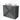 Modulo Plato Vanity units for countertop basin | 100 cm Dark grey Slat front Dark grey concrete worktop 2 stacked drawers under each other BMK13-00644