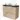 Modulo Plato Vanity units for countertop basin | 100 cm Light brown oak Flat front Matte black worktop 2 stacked drawers under each other BMK13-00757