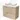 Modulo Plato Vanity units for countertop basin | 100 cm Light brown oak Flat front Matte white worktop 2 stacked drawers under each other BMK13-00760