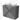 Modulo Plato Vanity units for countertop basin | 100 cm Dark grey concrete Flat front Mid grey worktop 2 stacked drawers under each other BMK13-00884