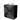 Modulo Plato Vanity units for countertop basin | 80 cm Matte black Flat front Matte black worktop 2 high drawers standing drawers under each other BMK13S-00001
