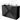Modulo Plato Vanity units for countertop basin | 120 cm Matte black Handle-less front High-gloss black worktop 4 high drawers BMK14-00034