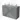 Modulo Plato Vanity units for countertop basin | 120 cm Mid grey Flat front Grey oak worktop 4 high drawers BMK14-00054