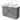 Modulo Plato Vanity units for countertop basin | 120 cm Mid grey Slat front Matte white worktop 4 high drawers BMK14-00060