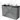 Modulo Plato Vanity units for countertop basin | 120 cm Mid grey Handle-less front High-gloss black worktop 4 high drawers BMK14-00076