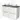 Modulo Plato Vanity units for countertop basin | 120 cm High-gloss white Flat front Dark grey worktop 4 high drawers BMK14-00089