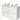 Modulo Plato Vanity units for countertop basin | 120 cm High-gloss white Handle-less front High-gloss white worktop 4 high drawers BMK14-00115