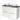 Modulo Plato Vanity units for countertop basin | 120 cm Matte white Flat front Dark grey worktop 4 high drawers BMK14-00131
