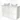 Modulo Plato Vanity units for countertop basin | 120 cm Matte white Handle-less front High-gloss white worktop 4 high drawers BMK14-00157